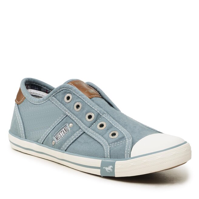 Mustang Damen Sneaker 1099 - Leichter Sommerschuh Mit Schnürung