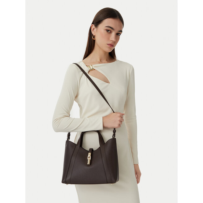 Torebka Furla Goccia S WB01789 BX3353 CN 2460S Brązowy ciemny -