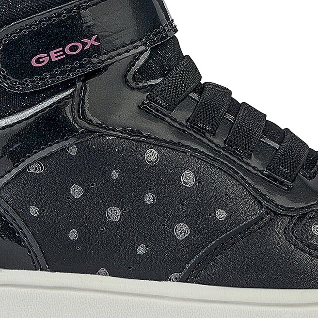 Geox Sneakersy Geox J Washiba Girl J36HXA 004AS C0922 S Black/Fuchsia