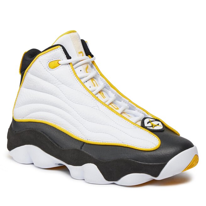 Yellow shop jordans 18