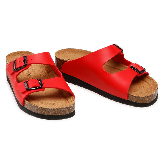 Grünland Pantoletten Grünland Hola CB2445-11 Rosso