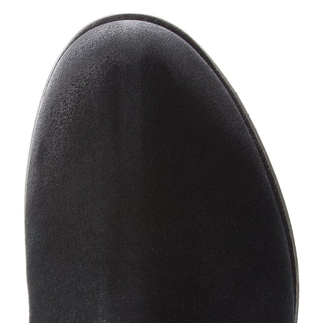 Botki Clarks Maypearl Fawn 261363274 Black Suede eobuwie .pl