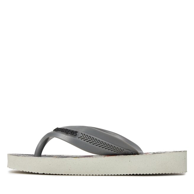 Havaianas Žabky Havaianas Max Herois 41303027852 White/Steel Grey