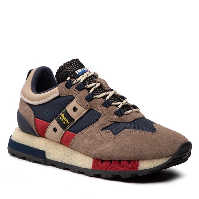 Sneakers Blauer F2HERON01/COS Navy/Beige Blauer imagine noua gjx.ro