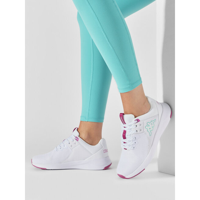 Kappa Pantofi Kappa 243197 White/Berry 1073