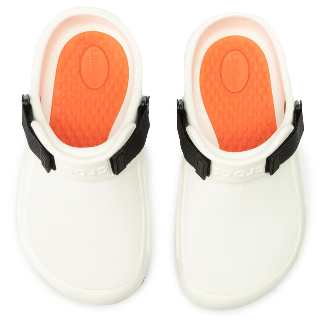 Crocs Șlapi Crocs Bistro Pro Literide Clog 205669 White