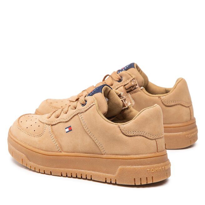 Tommy Hilfiger Sneakers Tommy Hilfiger Low Cut Lace-Up Sneaker T3B9-32478-1441 M Camel 524