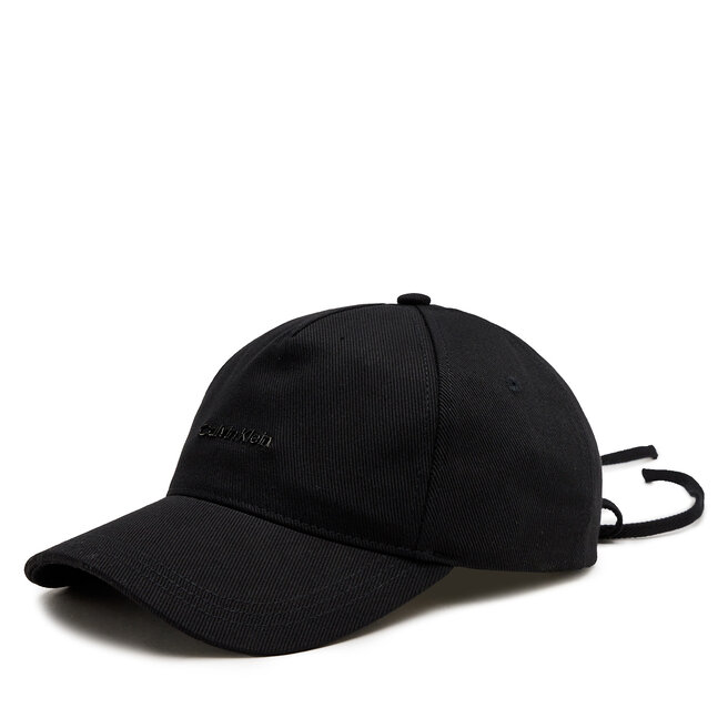 Czapka z daszkiem Calvin Klein Elevated Softs - Czarny
