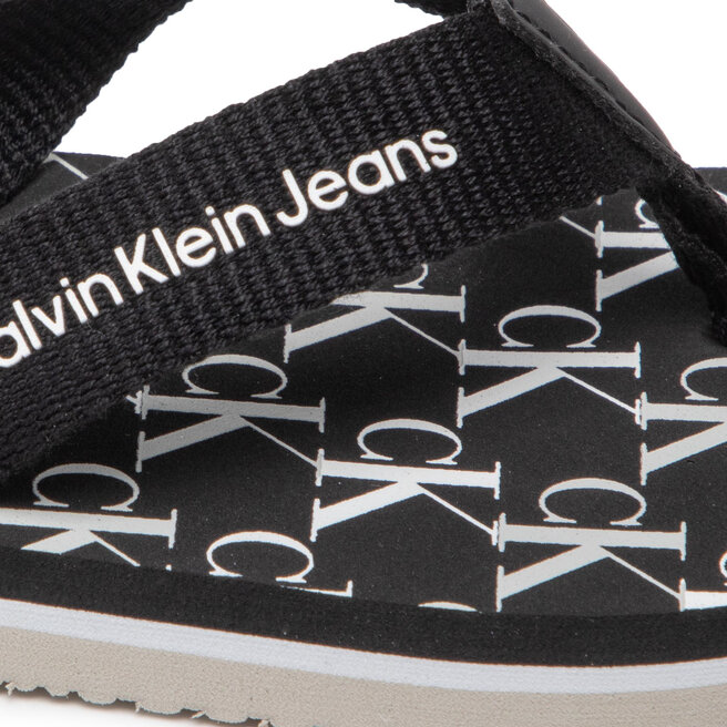 Calvin Klein Jeans Flip-flops Calvin Klein Jeans Logo Print Flip Flop V3X8-80156-0058 M Black 999