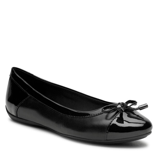 Baleriny Geox D Charlene C D16Y7C 0AA02 - Czarny