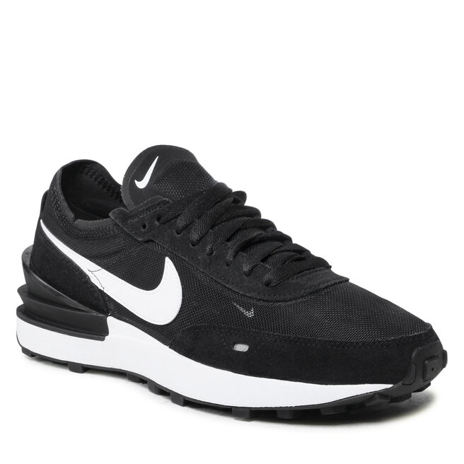 Pantofi Nike Waffle One DC2533 001 Black/White/Orange 001 imagine noua