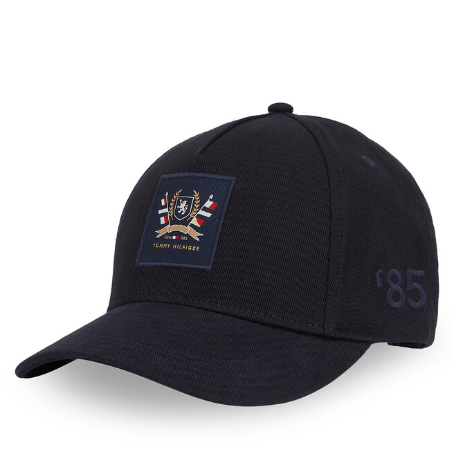 Czapka z daszkiem Tommy Hilfiger Th Seasonal Preppy Logo Cap - Granatowy