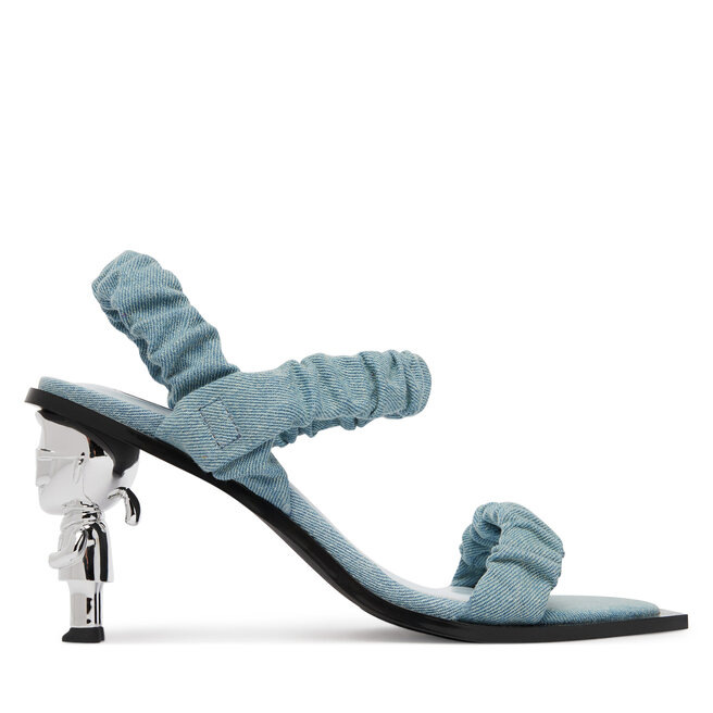 Sandały KARL LAGERFELD KL39116D Niebieski - kobiece