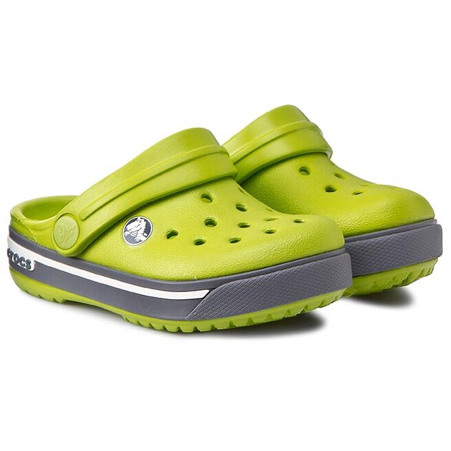 Crocs Crocband II.5 Clog Kids 12837 Volt Green Charcoal