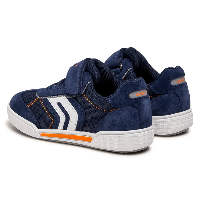 Geox Laisvalaikio batai Geox J Poseido B. C J15BCC 02214 CF47R S Navy/Lt Orange