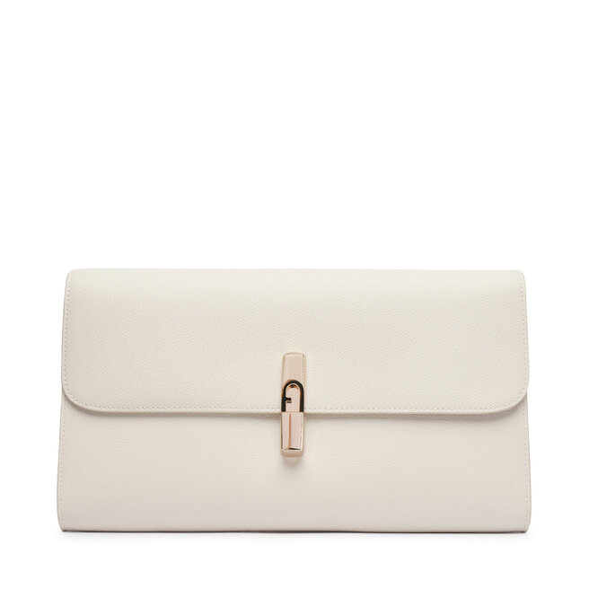 Torebka Furla Iride Clutch WE00913 ARE000 CN PNN00 Kremowy -