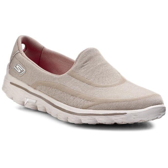 Zapatos Skechers Go Walk 2 Super Sock 13955 TPE Taupe zapatos.es