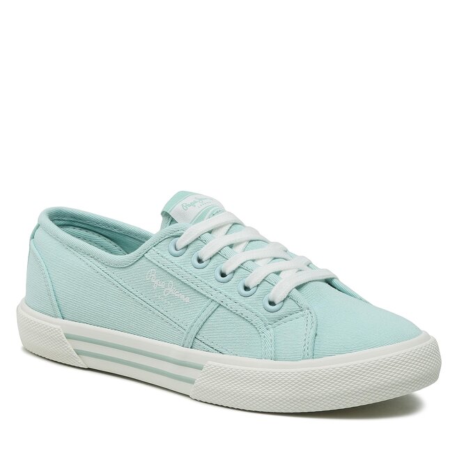 Teniși Pepe Jeans Brady Basic W PLS31287 Light Water Green 647