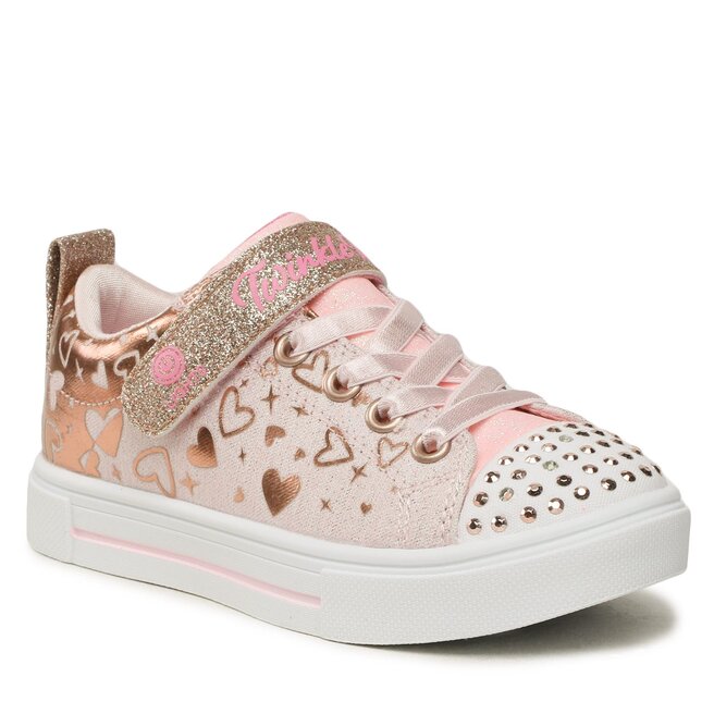 Skechers Sneakersy Skechers Heather Charm 314787L/LPRG Lt Pink/Rose Gold