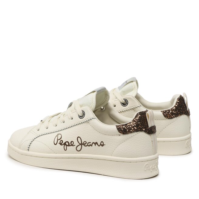 Pepe Jeans Сникърси Pepe Jeans Milton Essential PLS31371 Of White 803