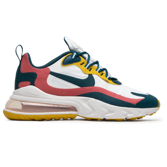 air max 270 react sneaker in summit white