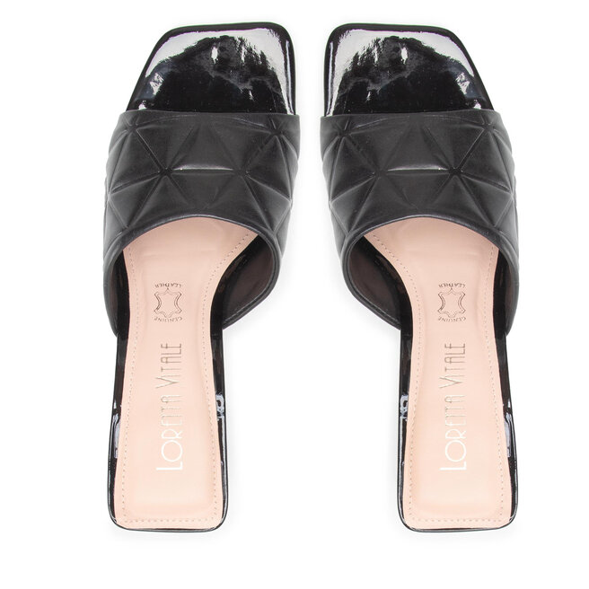 Loretta Vitale Papucs Loretta Vitale 10500-652-665 Black Ma