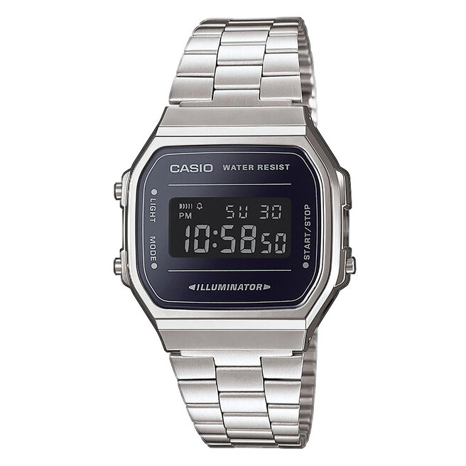 Laikrodis Casio Vintage A168WEM-1EF Silver/Silver • Www.eavalyne.lt