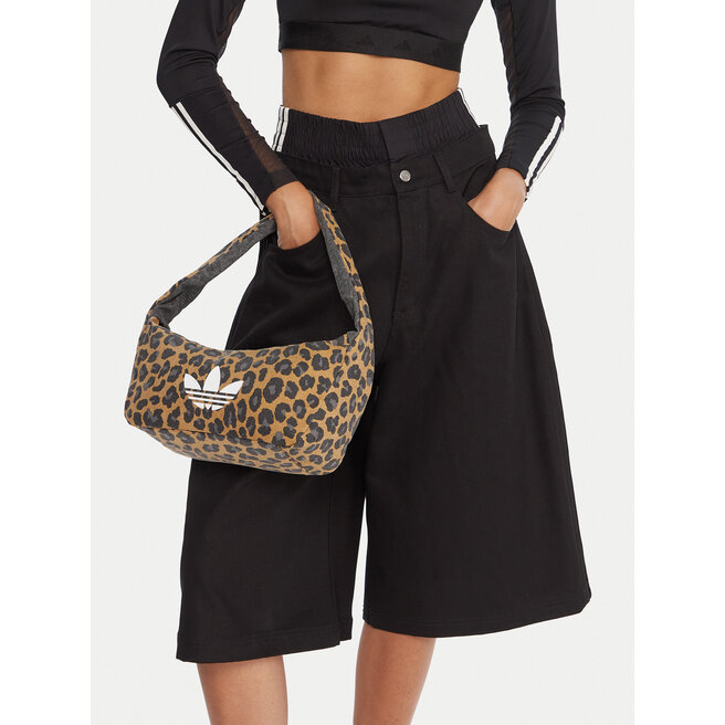 Torebka adidas Leopard Small JX3198 Brązowy -