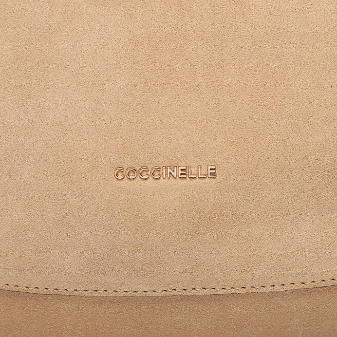 Coccinelle Дамска чанта Coccinelle NAM Coccinellesole Suede E1 NAM 13 01 01 Toasted N10