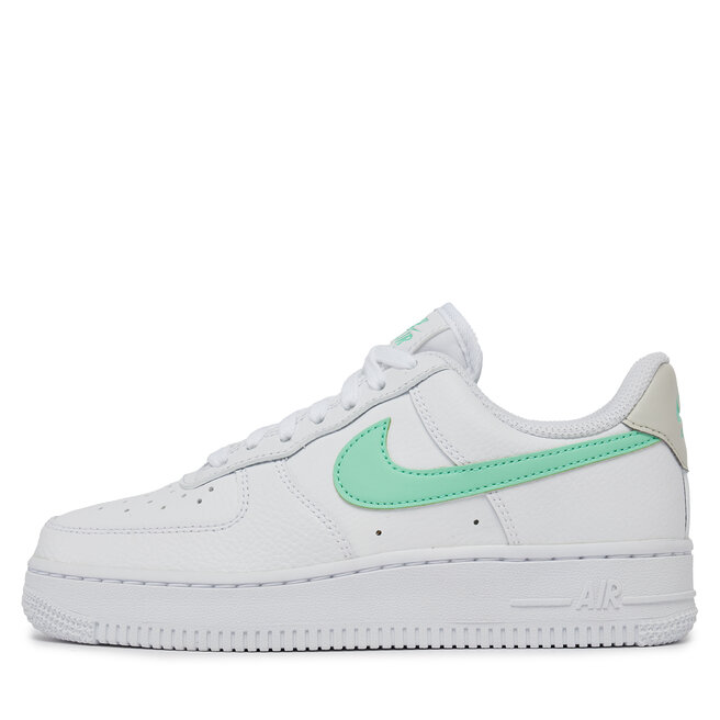 Nike Air Force 1 07 315115 164 White Green Glow Light Bone