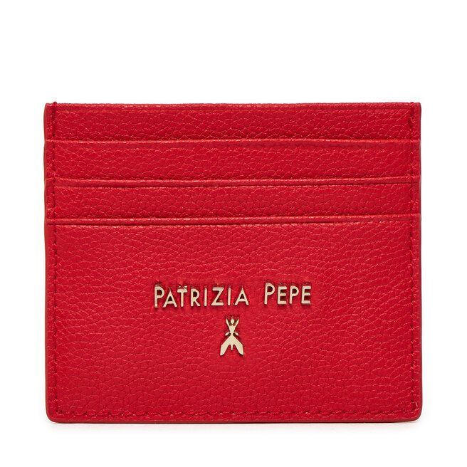 Etui na karty kredytowe Patrizia Pepe - Czerwony