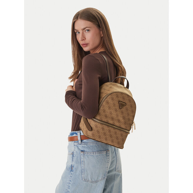 Plecak Guess Follie Travel TWLB96 76032 Beżowy -