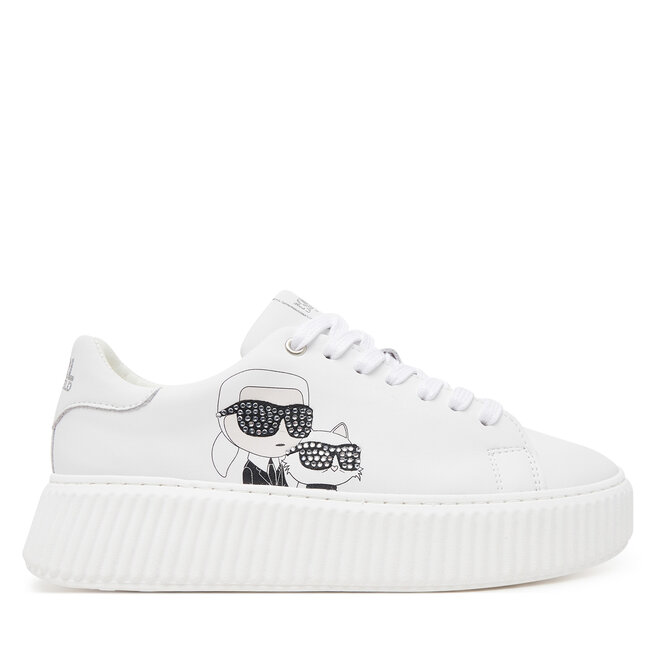 Sneakersy Karl Lagerfeld Kids - S Biały