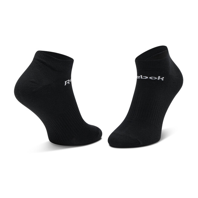 Reebok Σετ 3 ζευγάρια κοντές κάλτσες unisex Reebok Act Core Low Cut Sock 3P GH8191 Black