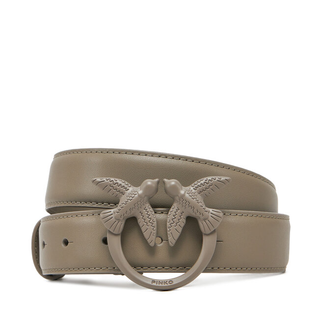 Pasek Damski PINKO Love Berry H3 Belt PE 25 PLT01 100125 - Szary