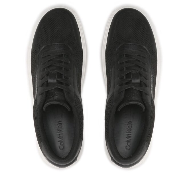 Calvin Klein Сникърси Calvin Klein Low Top Lace Up Knit HM0HM00922 Ck Black BEH
