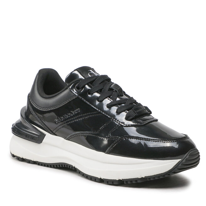 c Calvin Klein Jeans Chunky Sneaker Glossy Patent