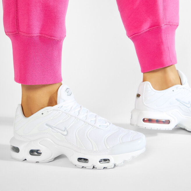 air max plus gs white