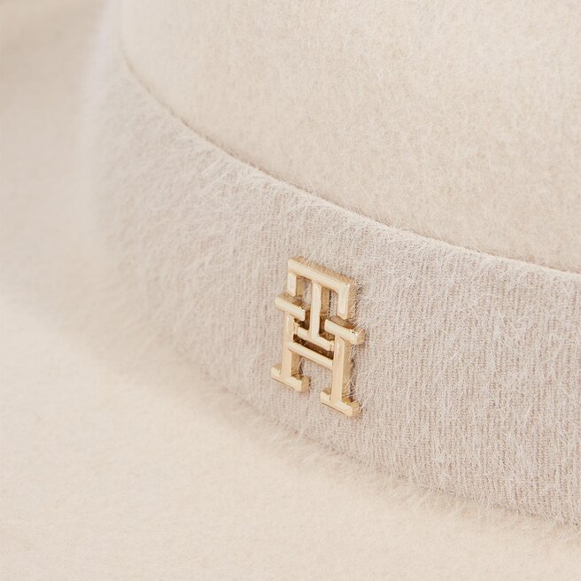 Tommy Hilfiger Kalap Tommy Hilfiger Limitless Chic Fedora AW0AW15298 Merino ABO