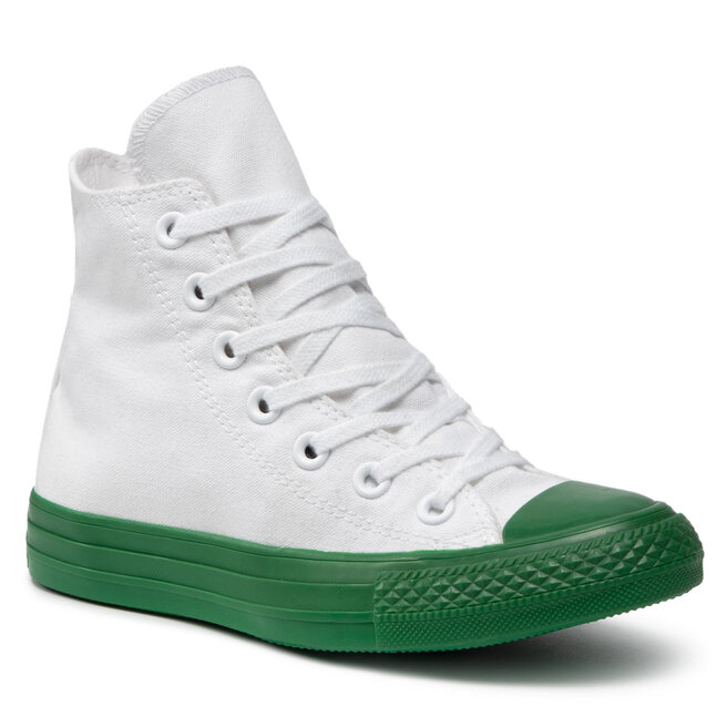 Sneakers Converse Ctas Hi 156766C White/Green/Black