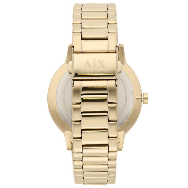 Uhr und Armband Set Armani Exchange Cayde Set Gift Gold/Gold AX7119