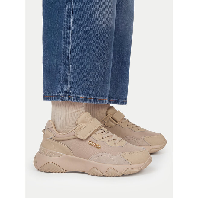Sneakersy Guess CEO-CP40GG08W2026 Beżowy