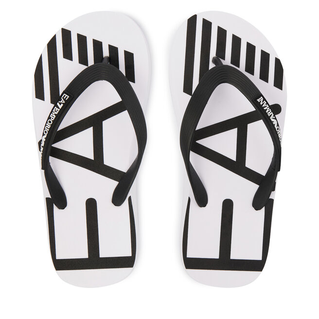 Japonki EA7 Emporio Armani 7X000659 AF22188 MZ021 Biały -