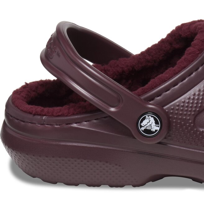 Crocs Şlapi Crocs Crocs Classic Lined Clog 203591 Dark Cherry 6WD