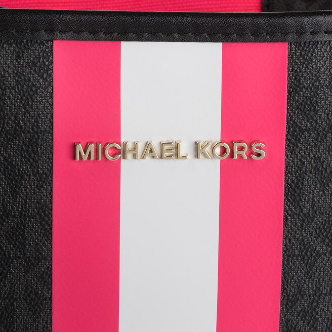 MICHAEL Michael Kors Táska MICHAEL Michael Kors Eva 30T9LV0T3B Blk/Neon Pnk