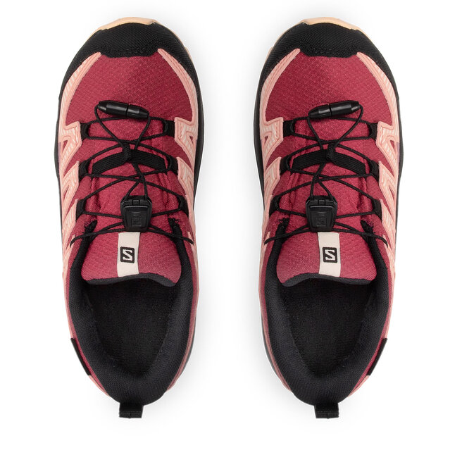 Salomon Bakancs Salomon Xa Pro V8 Cswp J 416144 09 W0 Earth Red/Black/Almond Cream