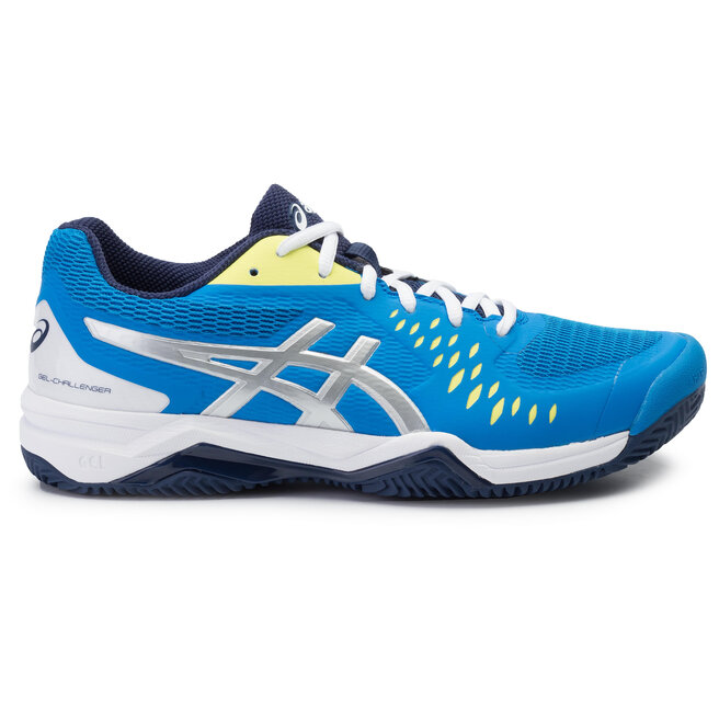 Batai Asics Gel-Challenger 12 Clay 1041A048 Electric Blue/Silver 400 •  Www.eavalyne.lt