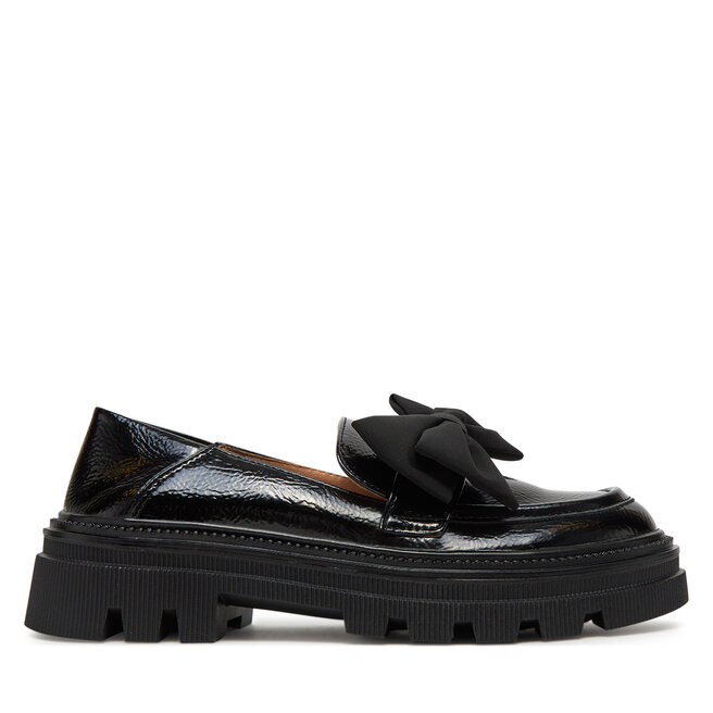 Loafersy DeeZee TYA56-J128 Czarny - kobiece