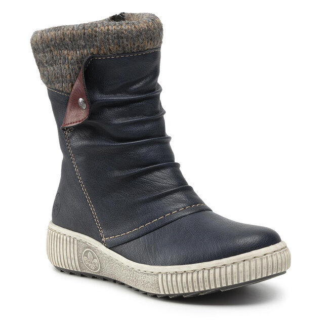 Botine Rieker Z6693-14 Blau