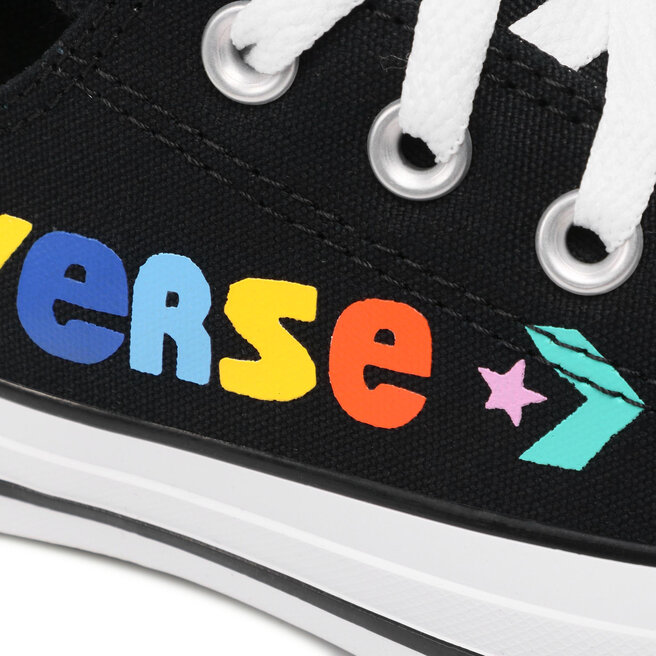 Converse Teniși Converse Ctas Ox 172827C Black/Amarillo/Bold Mandarin